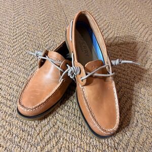 Sperry Boat Shoes Size 10 Sahara Tan/Brown